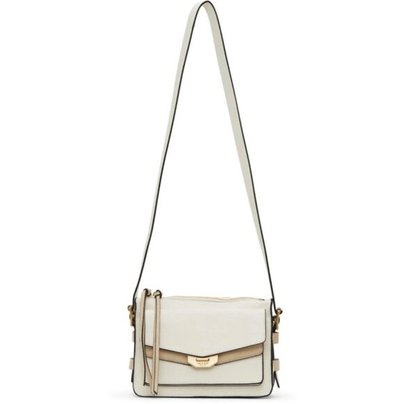 rag and bone White Small Field Messenger Bag - Picture 1 of 4
